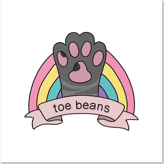 Toe Beans Wall Art by valentinahramov